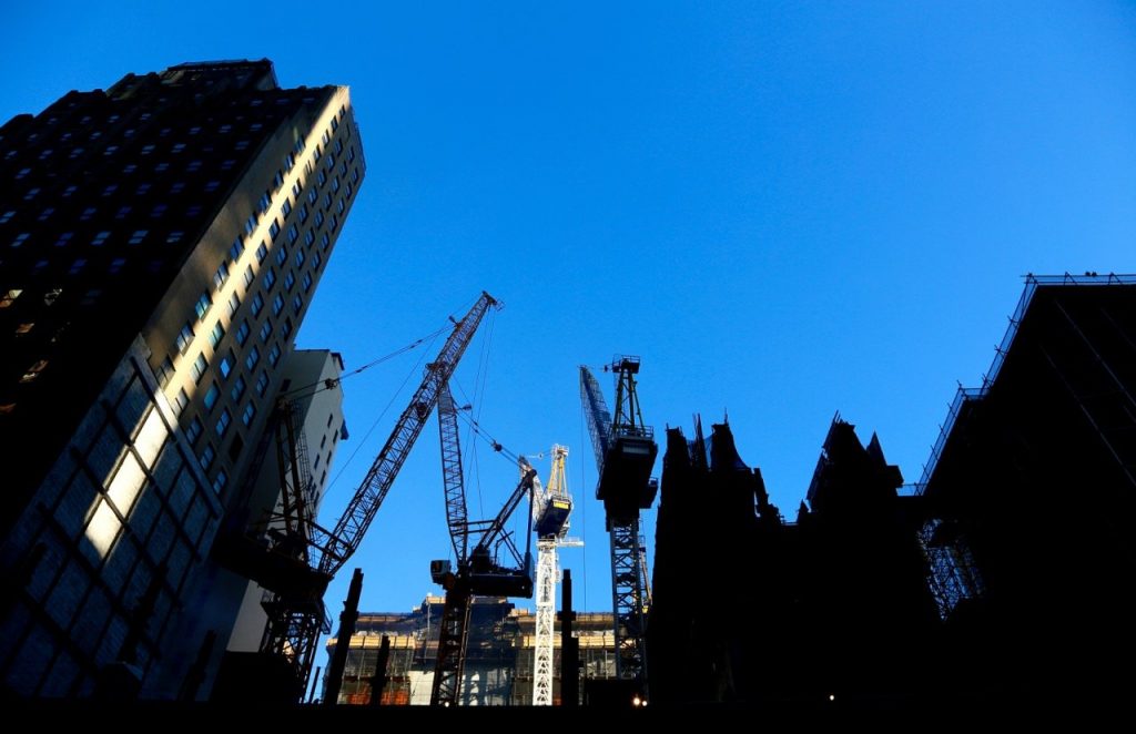 Featured image for “Cranes on 57th.”